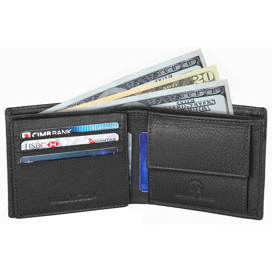 DIEGO RFID Protected Leather Wallet for Men