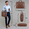 CHESTER Leather Laptop Messenger Bag for Men