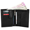 LEONARDO RFID Protected Leather Wallet for Men