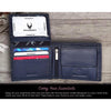 LOUIS RFID Protected Leather Wallet  for Men