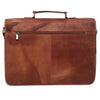 BARNSLEY Leather Laptop Messenger Bag for Men