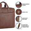 CHESTER Leather Laptop Messenger Bag for Men