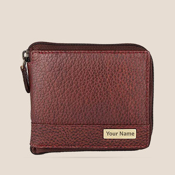 DENVER Personalized Leather Wallet  for Men