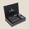 SCOTTSDALE Leather Wallet, Keychain & Pen Gift Hamper for Men