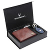 SCOTTSDALE Leather Wallet, Keychain & Pen Gift Hamper for Men