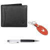 SANFORD Leather Wallet, Keychain & Pen Gift Hamper for Men