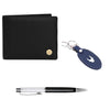 SANFORD Leather Wallet, Keychain & Pen Gift Hamper for Men