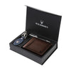 COSTA MESSA Leather Wallet, Keychain & Pen Gift Hamper for Men