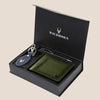 COSTA MESSA Leather Wallet, Keychain & Pen Gift Hamper for Men