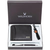 CORDOVA Leather Wallet, Keychain & Pen Gift Hamper for Men