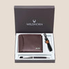 CORDOVA Leather Wallet, Keychain & Pen Gift Hamper for Men