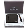 CORDOVA Leather Wallet, Keychain & Pen Gift Hamper for Men