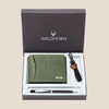 CORDOVA Leather Wallet, Keychain & Pen Gift Hamper for Men