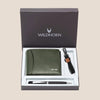 CORDOVA Leather Wallet, Keychain & Pen Gift Hamper for Men