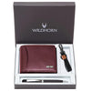 CORDOVA Leather Wallet, Keychain & Pen Gift Hamper for Men