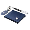 SANFORD Leather Wallet, Keychain & Pen Gift Hamper for Men