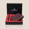 MACON Leather Wallet & Pen Gift Hamper for Men