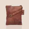 NEWPORT Leather Sling Bag for Men