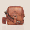 ATHENS Leather Sling Bag for Men