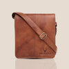 GEORGETOWN Leather Sling Bag for Men