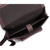 BYRON BAY Leather Laptop Messenger Bag for Men