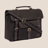 BYRON BAY Leather Laptop Messenger Bag for Men