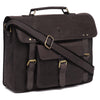 BYRON BAY Leather Laptop Messenger Bag for Men