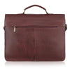 BYRON BAY Leather Laptop Messenger Bag for Men