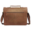 BYRON BAY Leather Laptop Messenger Bag for Men