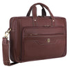 ROXTON Leather Laptop Messenger Bag for Men