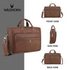 ROXTON Leather Laptop Messenger Bag for Men