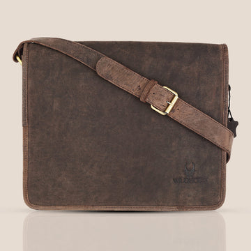 BOLTON Leather Messenger Bag for Men