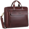 BRISBANE Leather Laptop Messenger Bag for Men