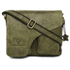 CAISTOR Leather Messenger Bag for Men