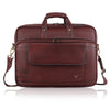 BRADFORD Leather Laptop Messenger Bag for Men