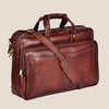 ANDREW Leather Laptop Messenger Bag for Men