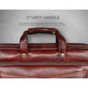 ANDREW Leather Laptop Messenger Bag for Men