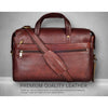 AXEL Leather Laptop Messenger Bag for Men