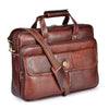 ARKANSAS Leather Laptop Messenger Bag for Men