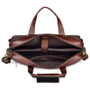 ARKANSAS Leather Laptop Messenger Bag for Men