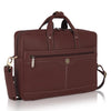 BEXLEY Leather Laptop Messenger Bag for Men