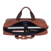 BEXLEY Leather Laptop Messenger Bag for Men