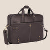 CYRUS Leather Laptop Messenger Bag for Men