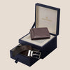 NOGALES Leather Wallet & Belt Gift Hamper for Men