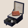 NOGALES Leather Wallet & Belt Gift Hamper for Men