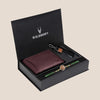 AVYAKTA Rakhi Gift Hamper for Men I Rakhi , Wallet & Keychain Combo