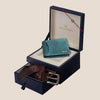 DEVANK Rakhi Gift Hamper for Men I Rakhi , Wallet & Belt Combo