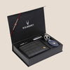 AVYAKTA Rakhi Gift Hamper for Men I Rakhi , Wallet & Keychain Combo