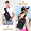 EDMONTON Crossbody Shoulder Chest Bag for Men & Women