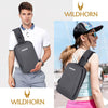 EDMONTON Crossbody Shoulder Chest Bag for Men & Women